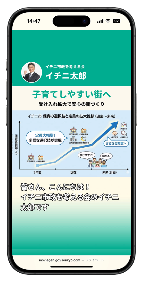 子育て支援の報告